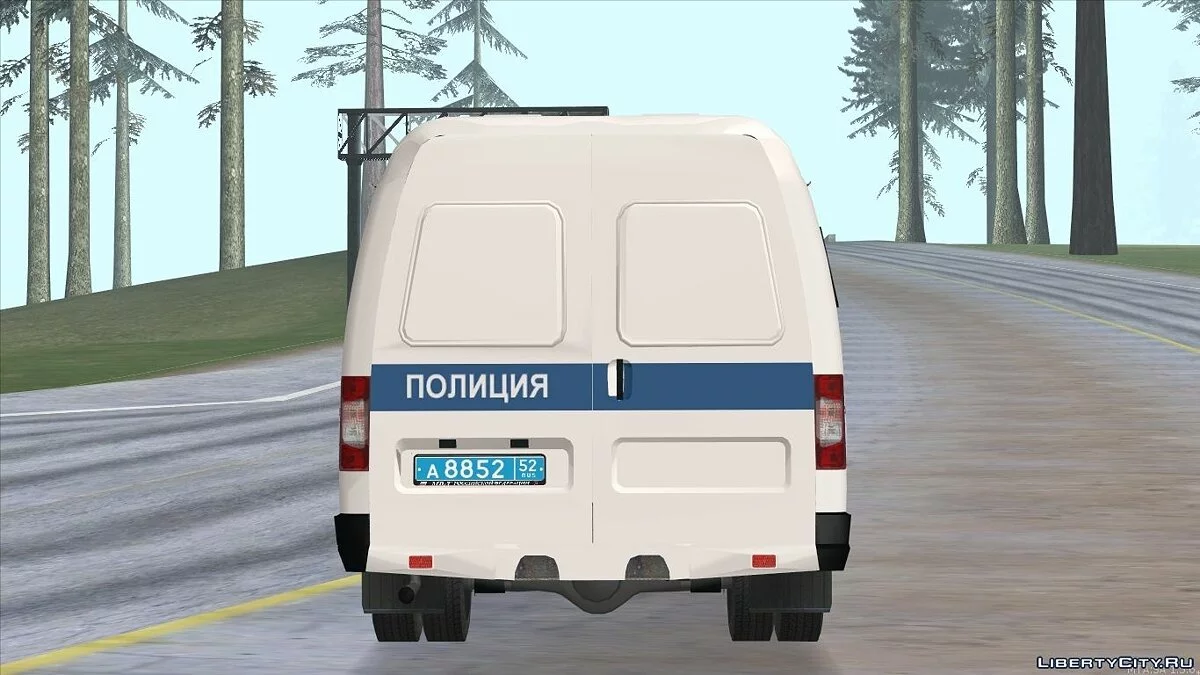 Газель ГУ МВД / GTA San Andreas