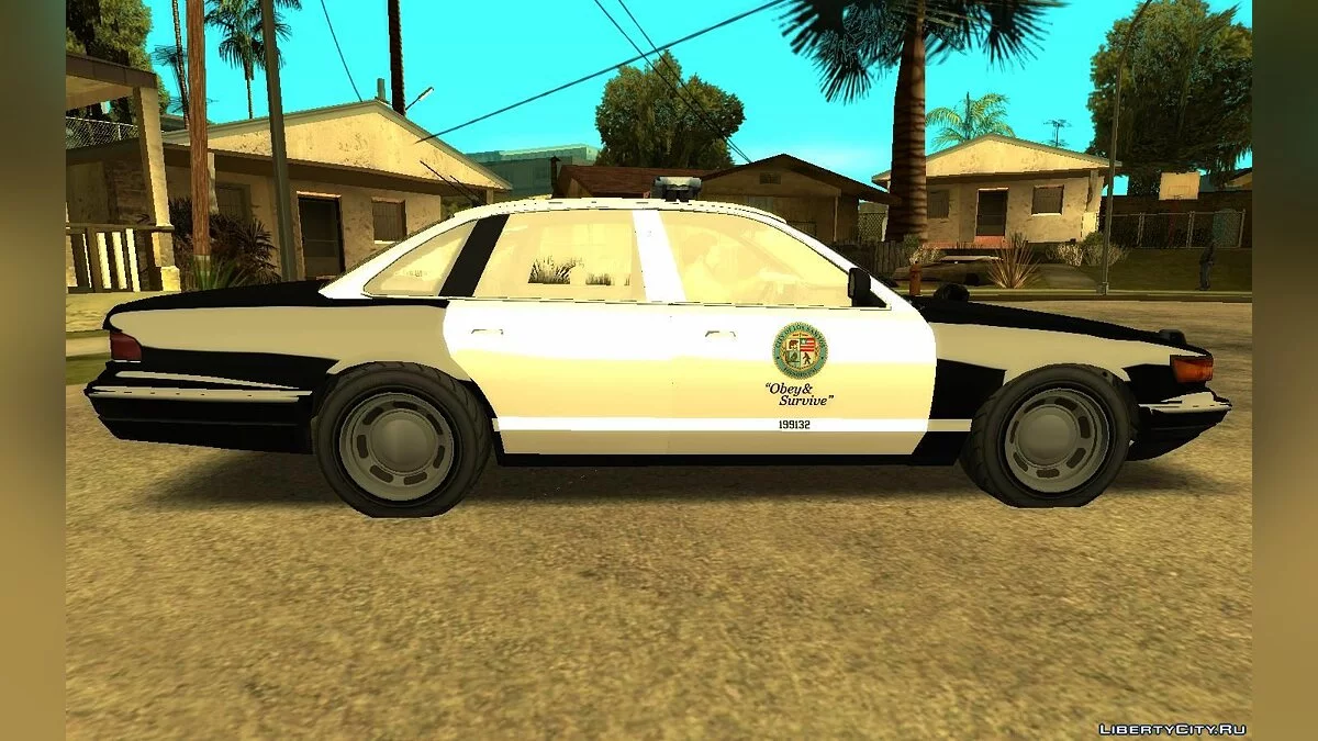 GTA 5-ar Vapid Stanier I Cop / GTA San Andreas