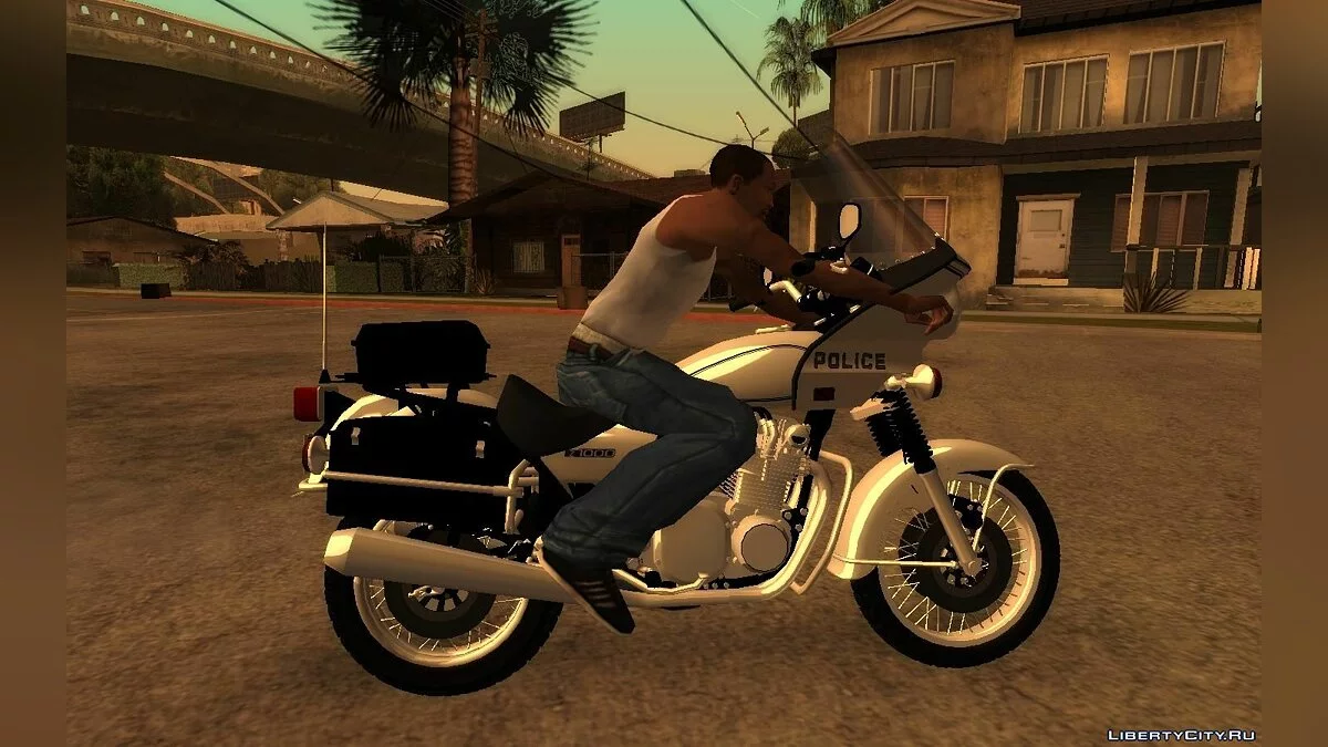 Kawasaki Z1000 Police / GTA San Andreas