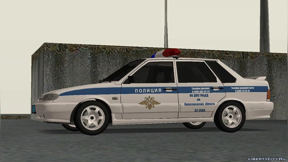 Лада 2115 Отдельный Батальон ГИБДД / GTA San Andreas