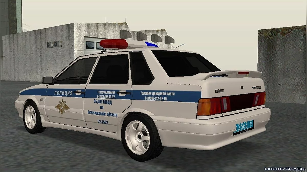 Лада 2115 Отдельный Батальон ГИБДД / GTA San Andreas