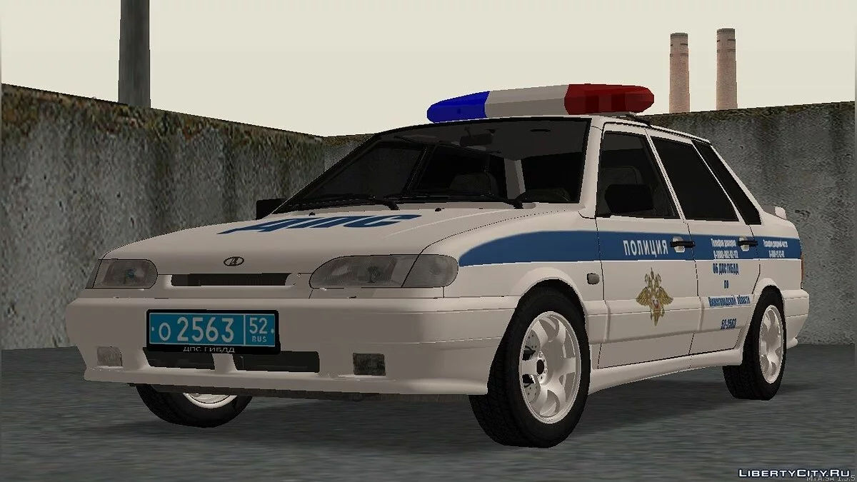 Лада 2115 Отдельный Батальон ГИБДД / GTA San Andreas
