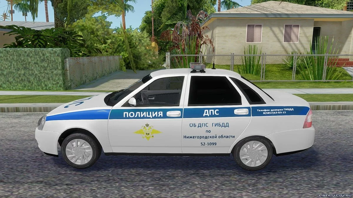 Лада 2170 ОБ ДПС ГИБДД / GTA San Andreas