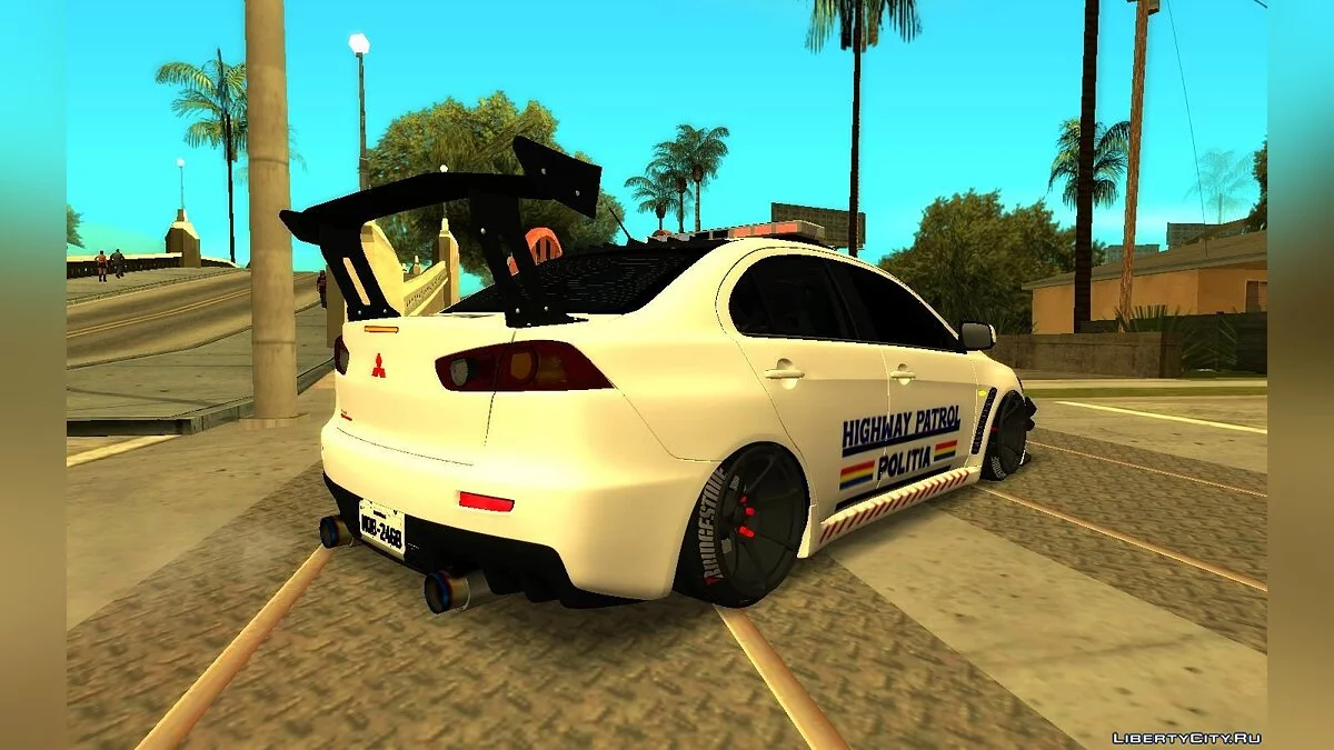 Mitsubishi - полиция Румынии / GTA San Andreas