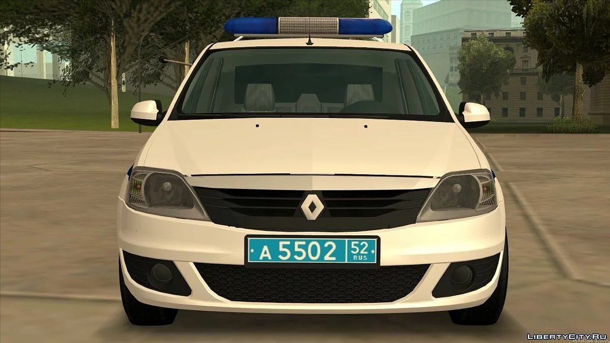Renault Logan ОБ ППС ГУ МВД / GTA San Andreas