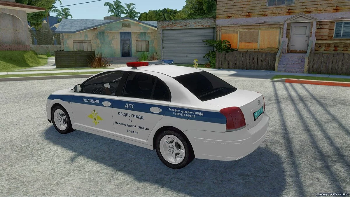 Toyota Avensis ОБ ДПС ГИБДД / GTA San Andreas