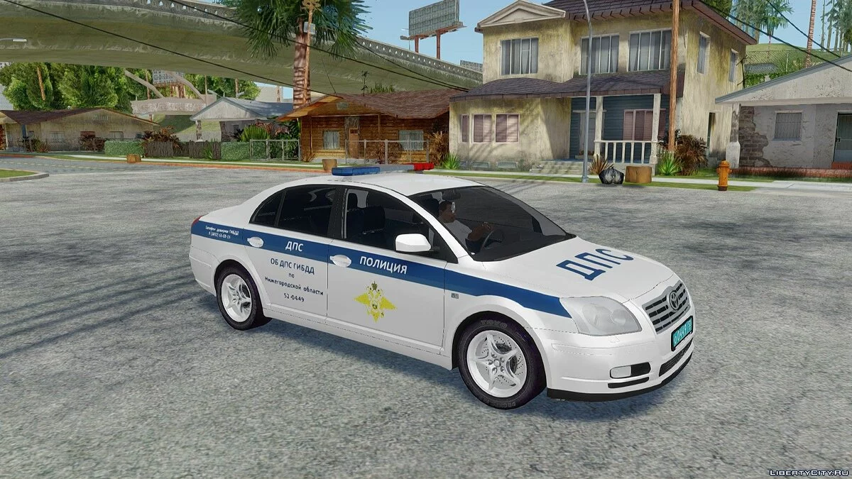 Toyota Avensis ОБ ДПС ГИБДД / GTA San Andreas
