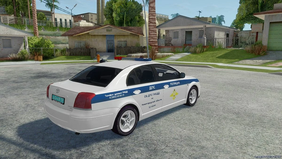 Toyota Avensis ОБ ДПС ГИБДД / GTA San Andreas