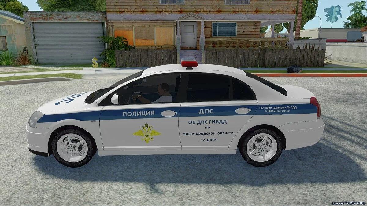 Toyota Avensis ОБ ДПС ГИБДД / GTA San Andreas