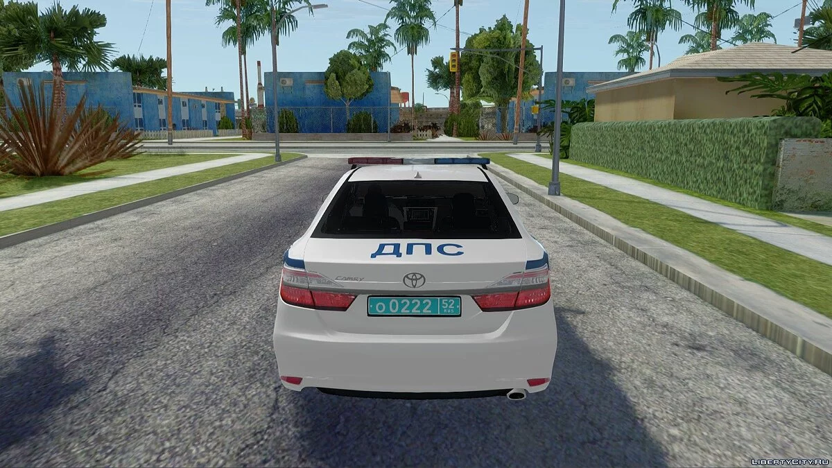 Toyota Camry 2018 CБ ДПС ГИБДД / GTA San Andreas
