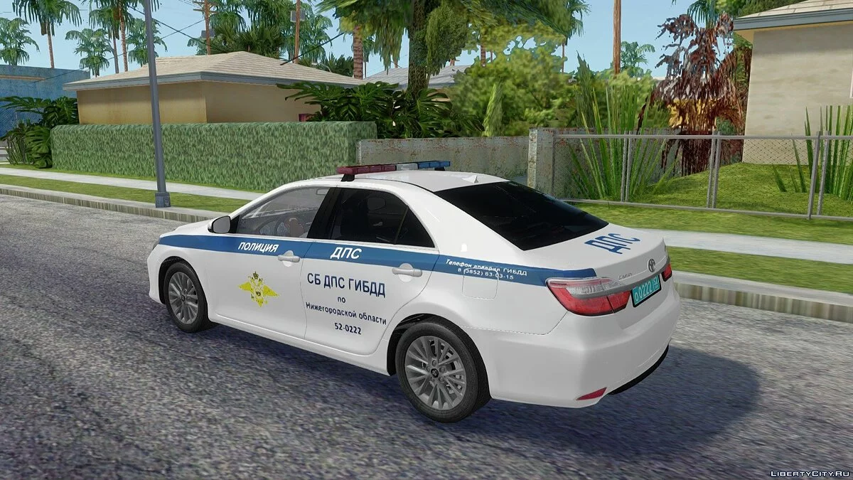 Toyota Camry 2018 CБ ДПС ГИБДД / GTA San Andreas