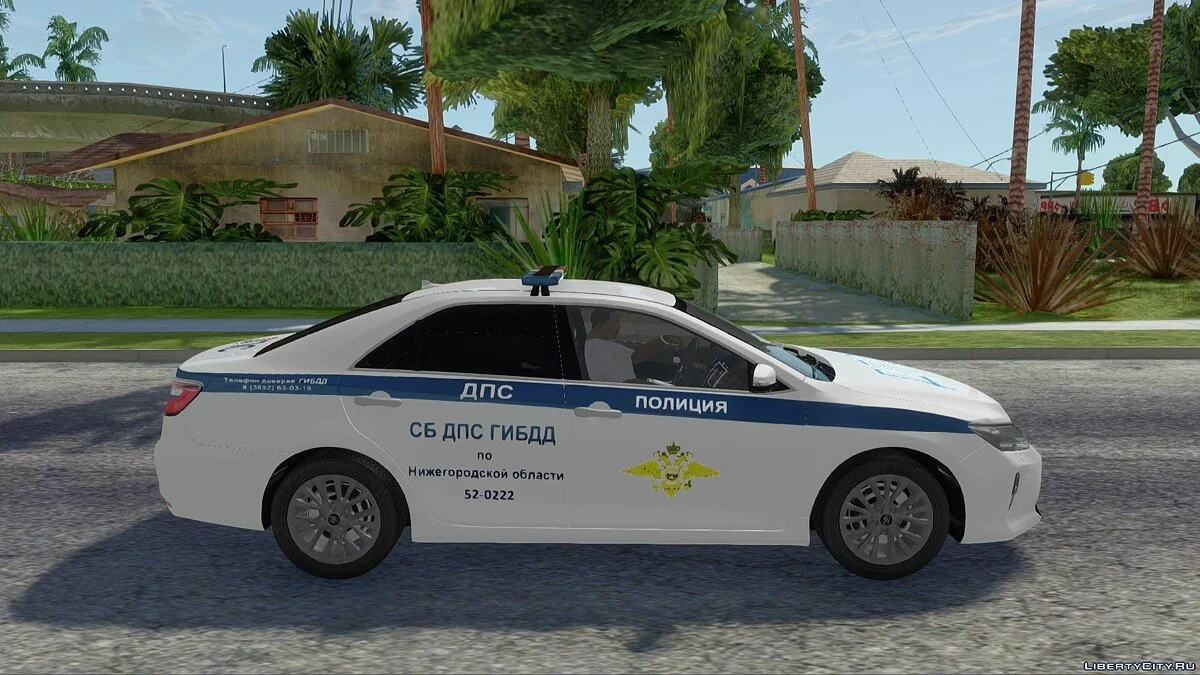 Toyota Camry 2018 CБ ДПС ГИБДД / GTA San Andreas