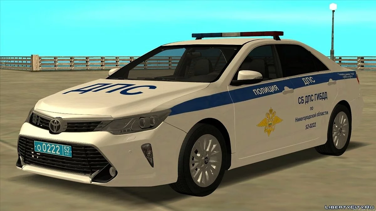 Toyota Camry 2018 CБ ДПС ГИБДД / GTA San Andreas