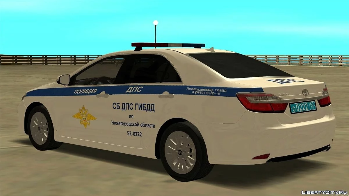 Toyota Camry 2018 CБ ДПС ГИБДД / GTA San Andreas