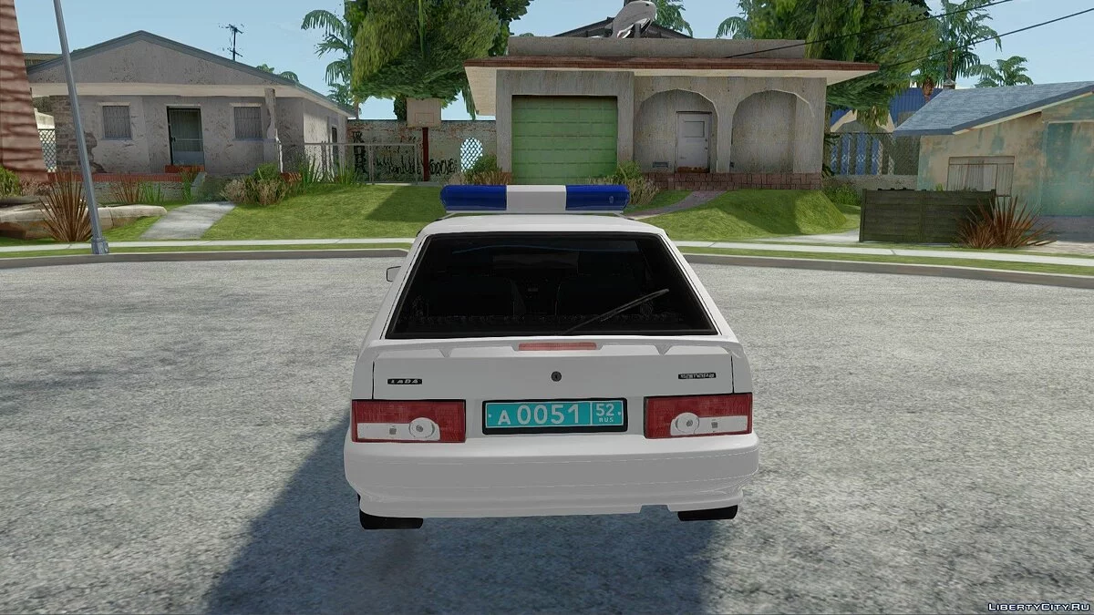 ВАЗ 2114 ОБ ППС ГУ МВД / GTA San Andreas