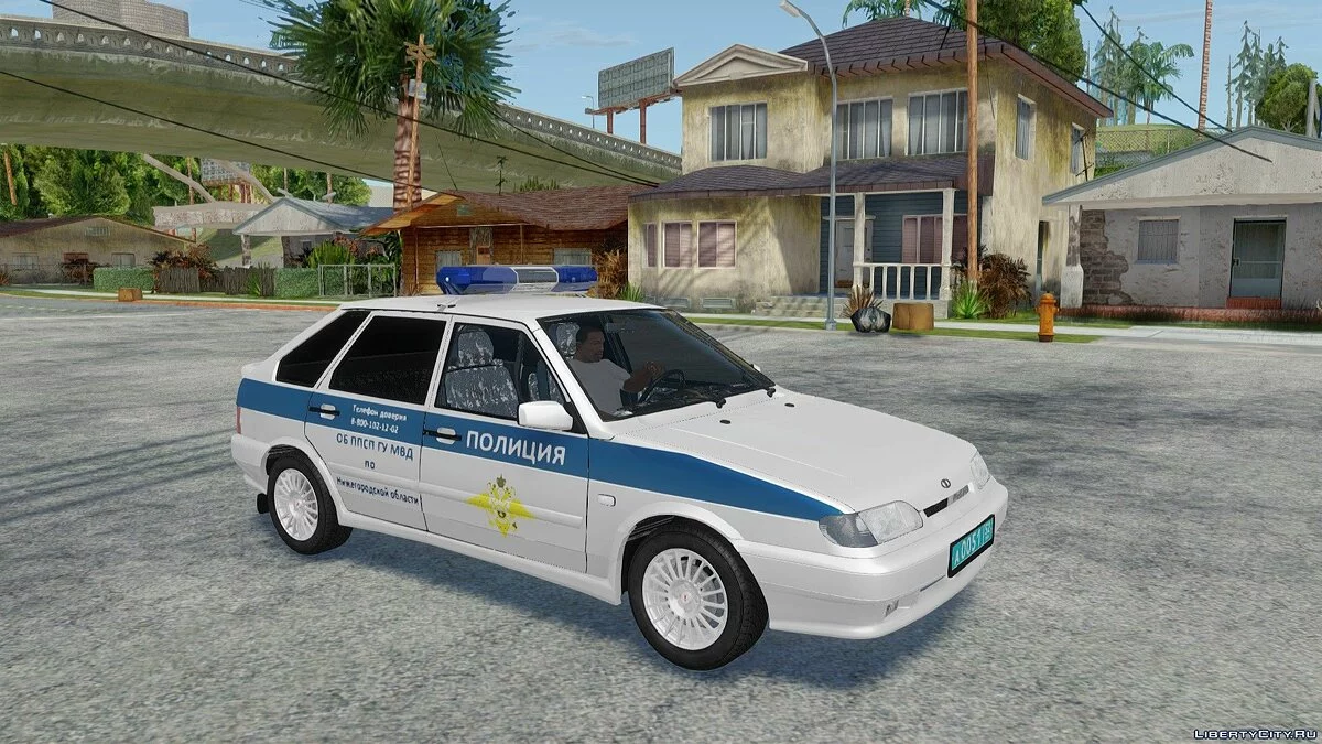 ВАЗ 2114 ОБ ППС ГУ МВД / GTA San Andreas