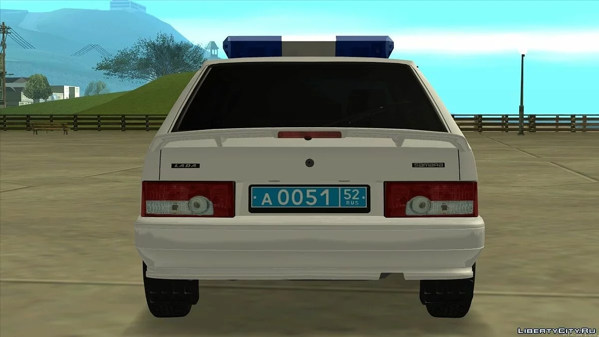 ВАЗ 2114 ОБ ППС ГУ МВД / GTA San Andreas