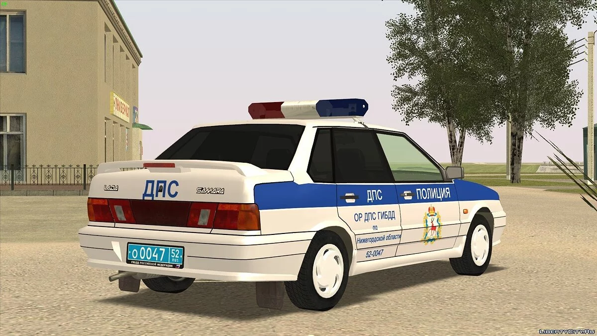 ВАЗ 2115 ОР ДПС ГИБДД / GTA San Andreas