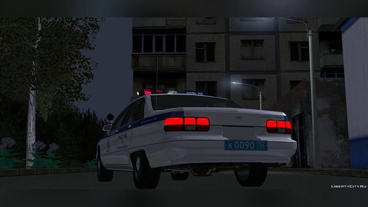 CHEVROLET Caprice в цветографике «ДПС» / GTA San Andreas