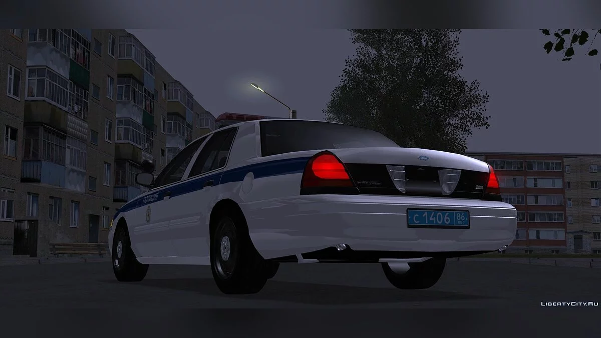 FORD Crown Victoria в цветографике «ДПС» / GTA San Andreas