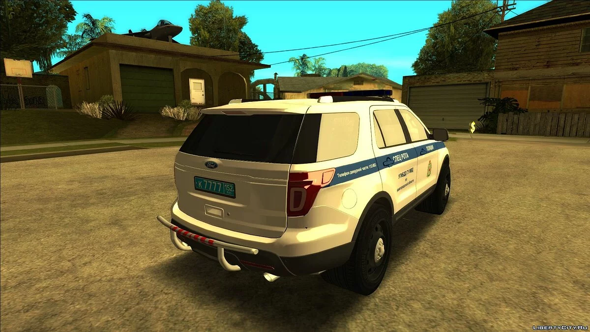 FORD Explorer в цветографике «ДПС» / GTA San Andreas