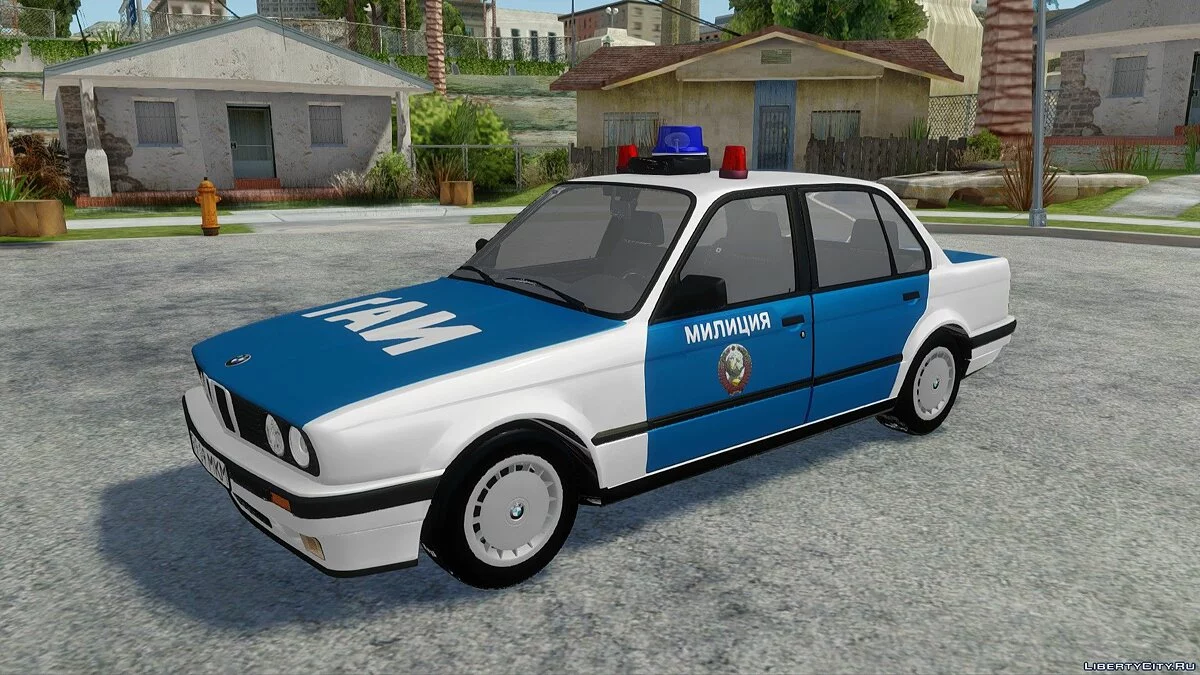 BMW E30 Милиция / GTA San Andreas