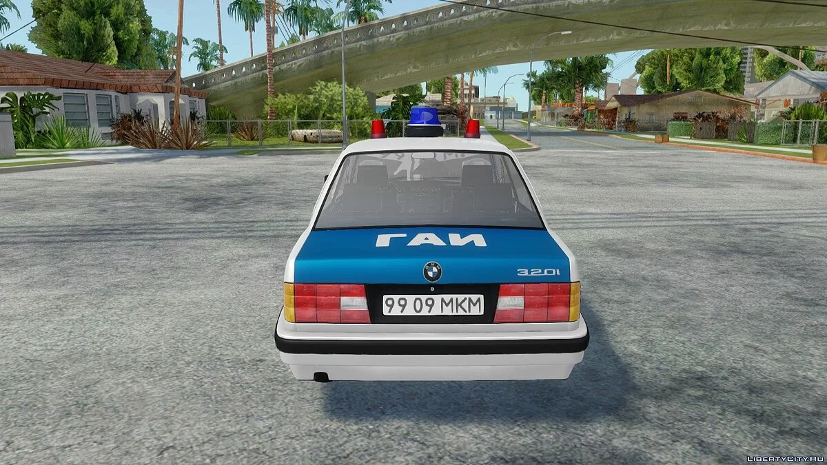 BMW E30 Милиция / GTA San Andreas
