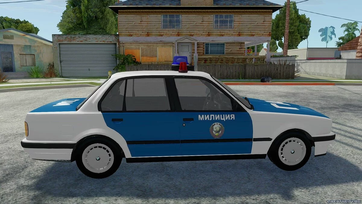 BMW E30 Милиция / GTA San Andreas