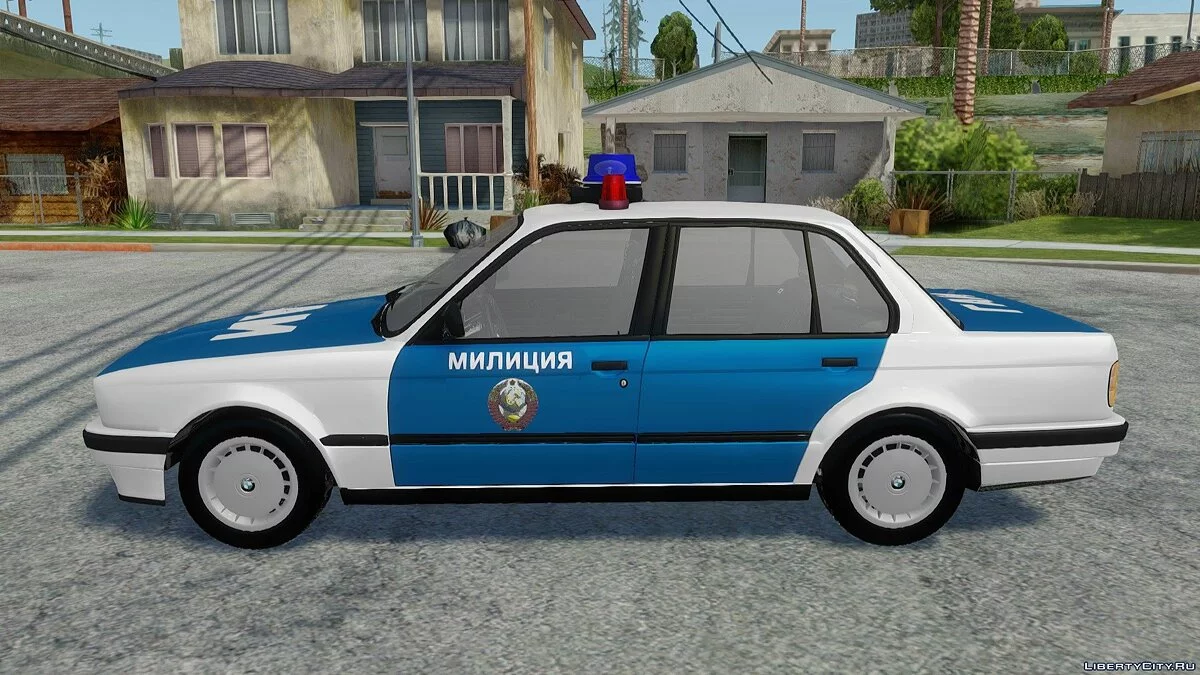 BMW E30 Милиция / GTA San Andreas