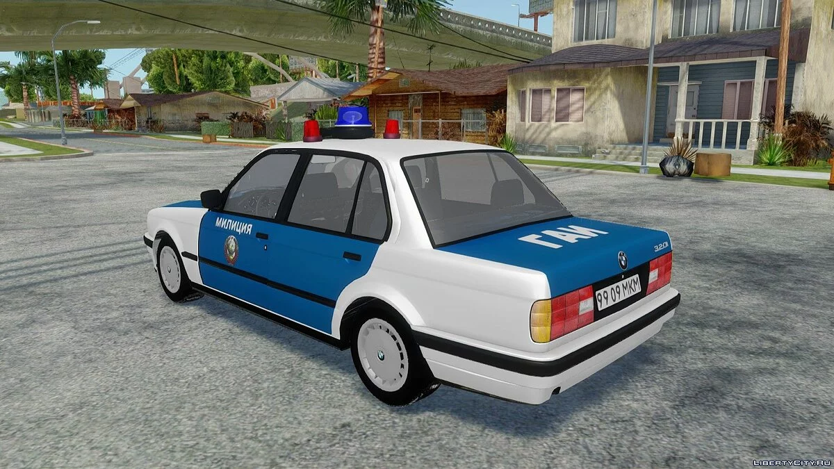BMW E30 Милиция / GTA San Andreas