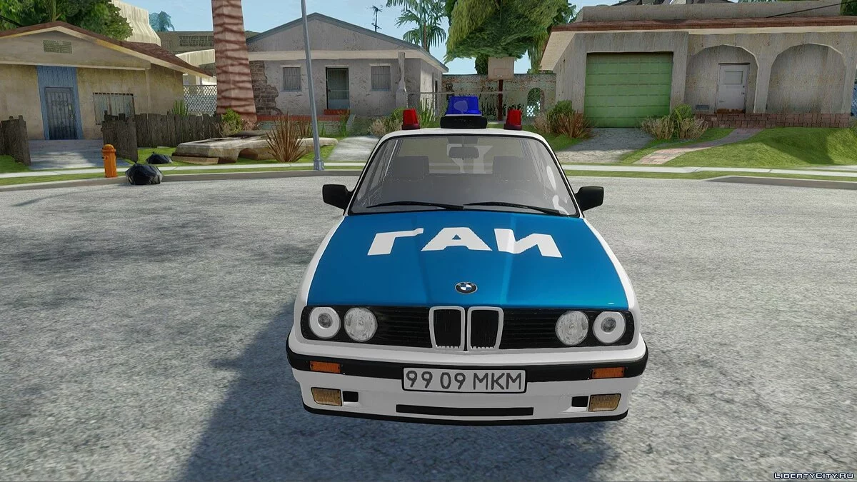 BMW E30 Милиция / GTA San Andreas
