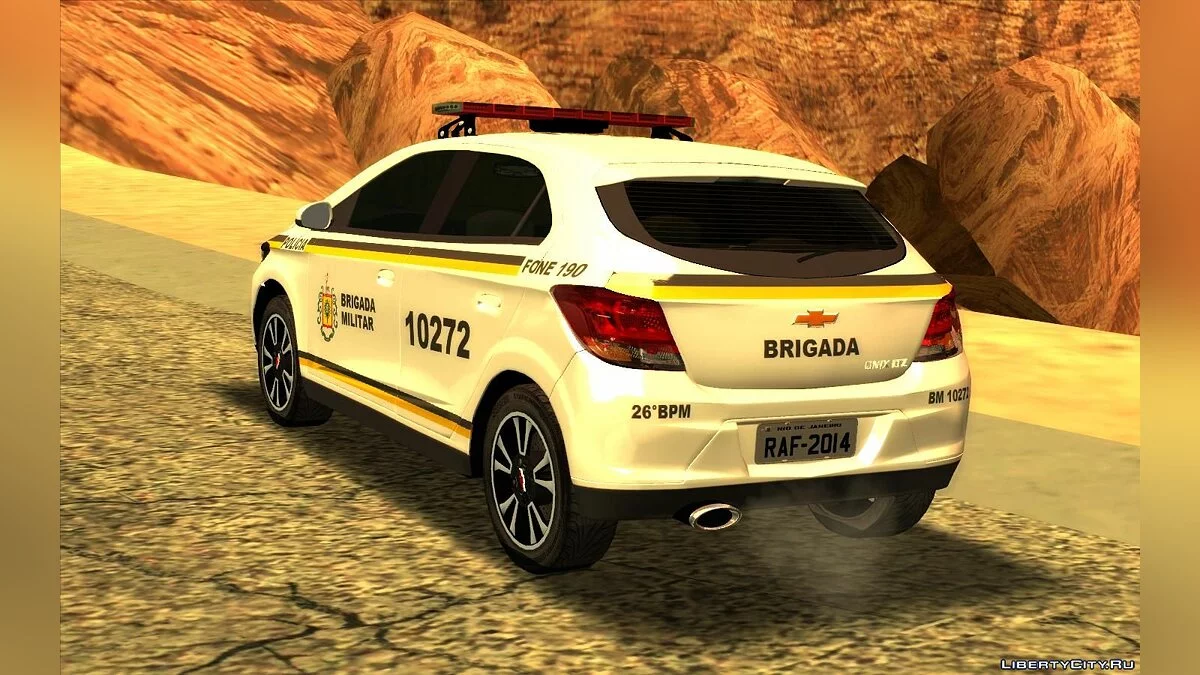Chevrolet Onix BM - Полиция / GTA San Andreas