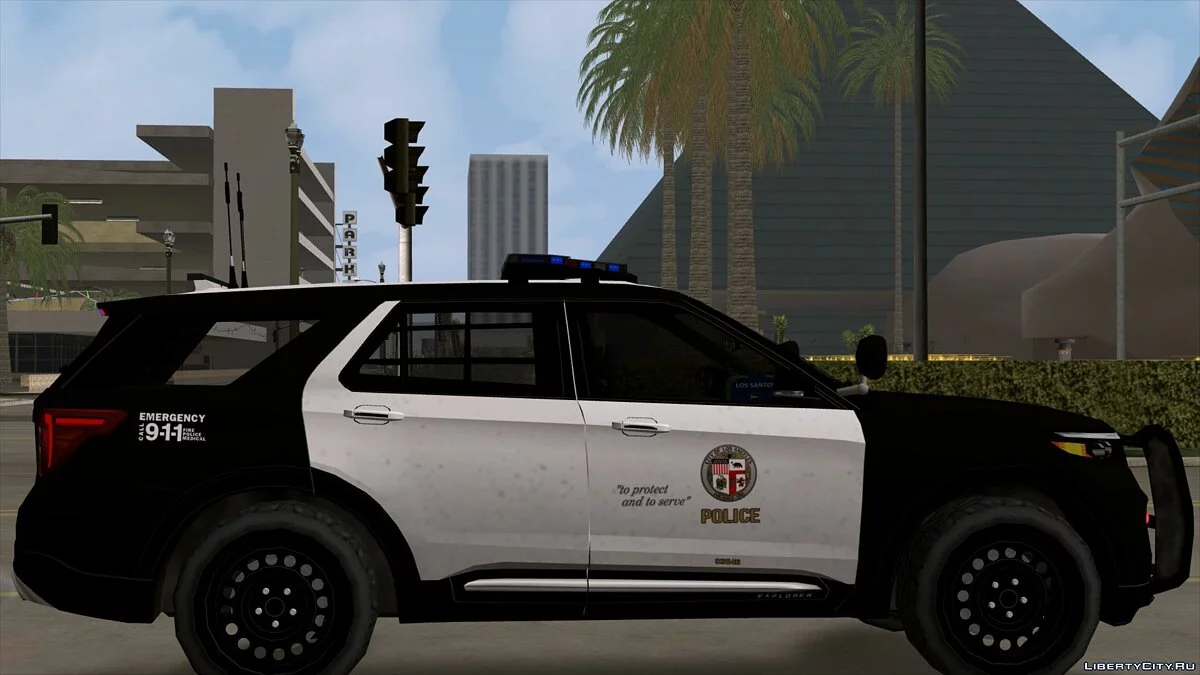 Ford Explorer 2020 LAPD [LQ] [IVF] / GTA San Andreas