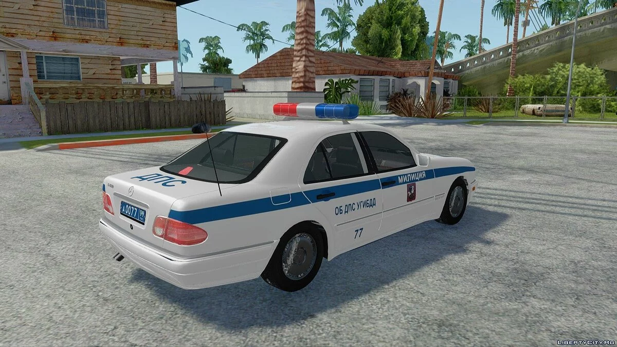 Mercedes-Benz E420 W210 Милиция ДПС / GTA San Andreas