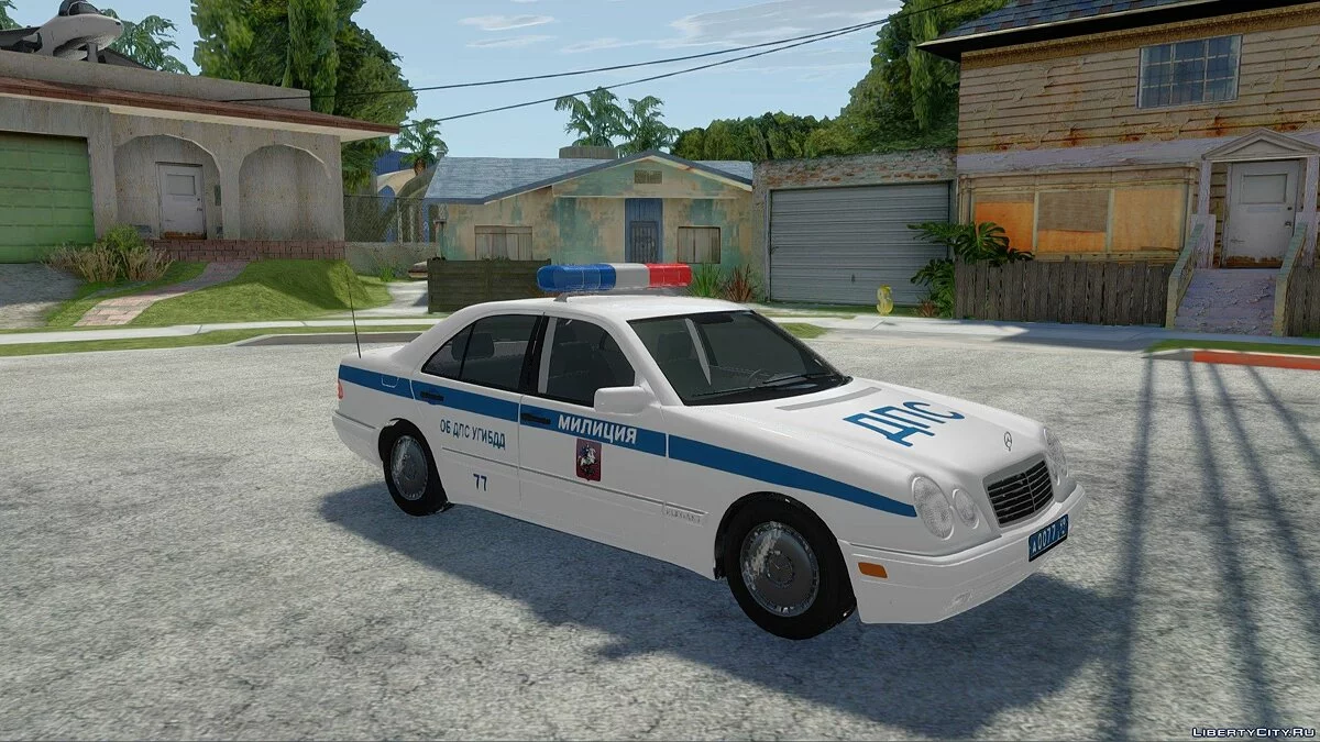 Mercedes-Benz E420 W210 Милиция ДПС / GTA San Andreas
