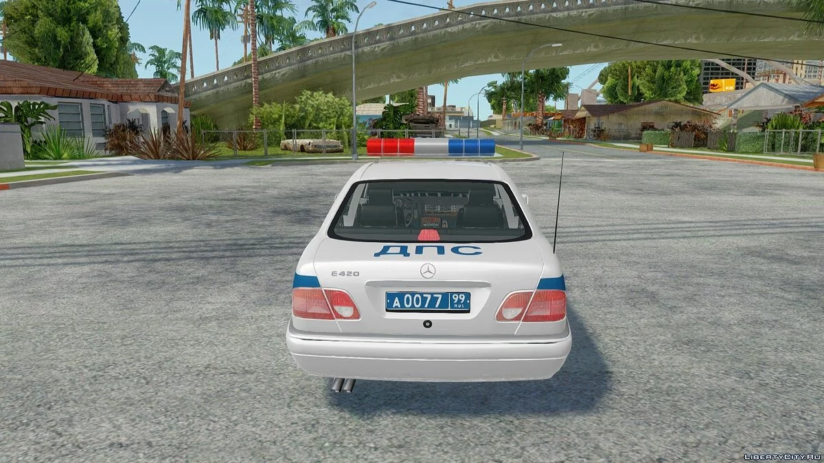 Mercedes-Benz E420 W210 Милиция ДПС / GTA San Andreas