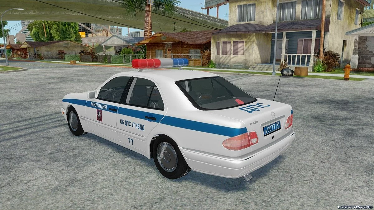 Mercedes-Benz E420 W210 Милиция ДПС / GTA San Andreas