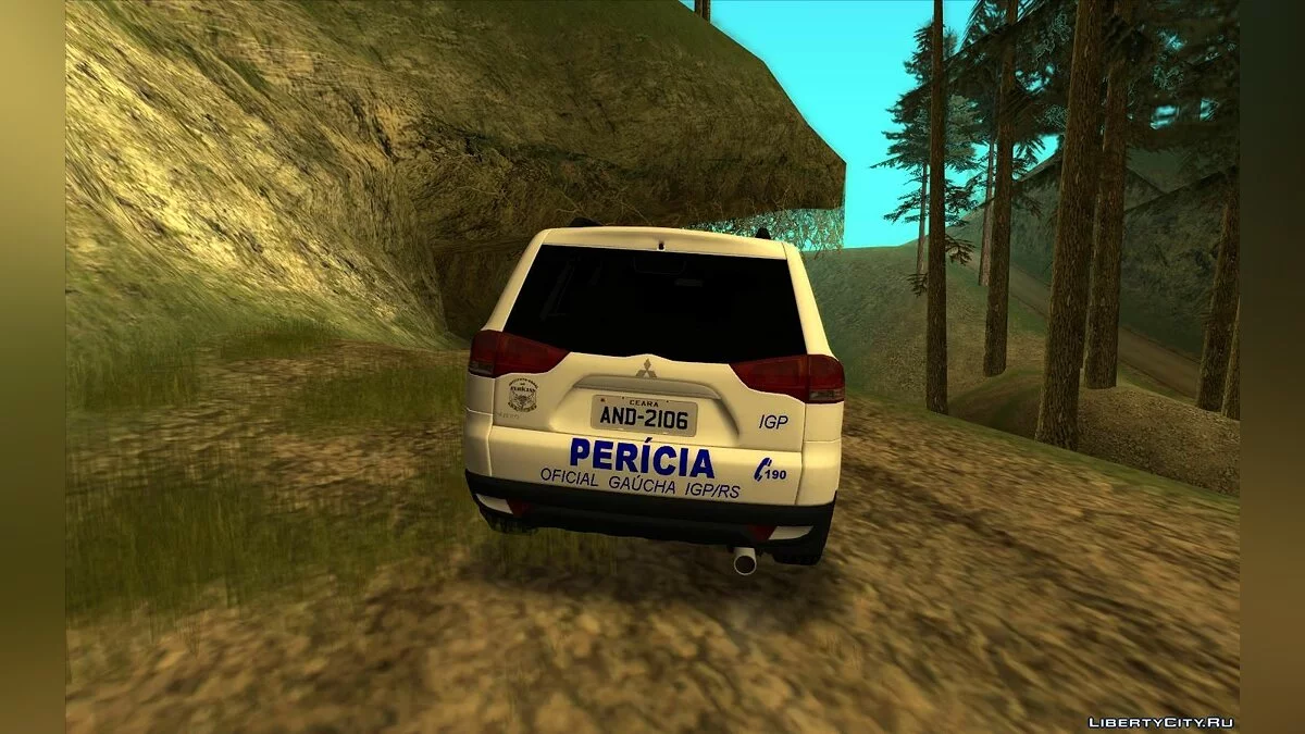 Mitsubishi Pajero 2015 da Pericia RS  / GTA San Andreas