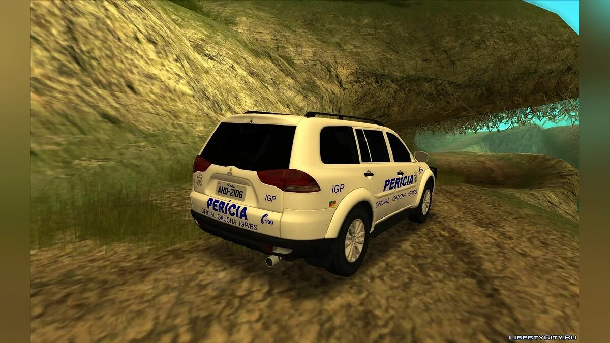 Mitsubishi Pajero 2015 da Pericia RS  / GTA San Andreas