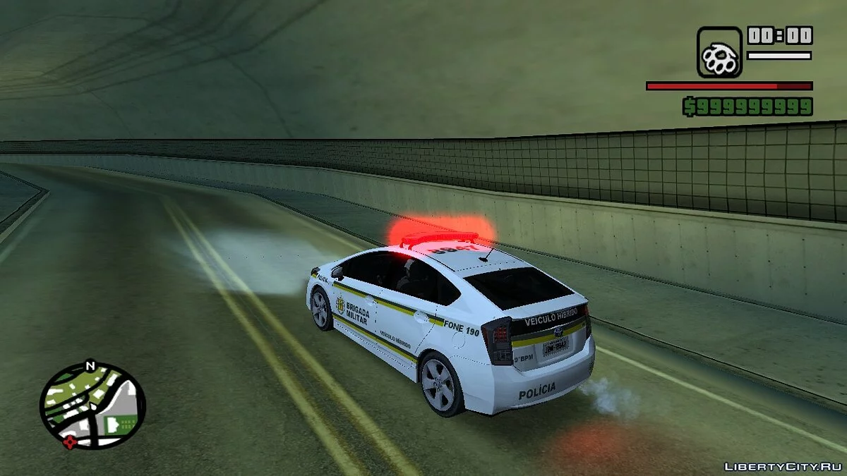 Toyota Prius Hibrido BM - Полиция / GTA San Andreas