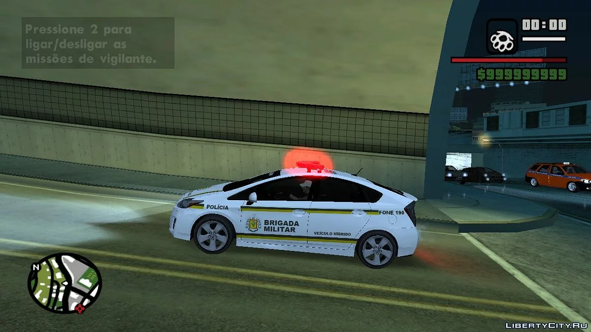 Toyota Prius Hibrido BM - Полиция / GTA San Andreas