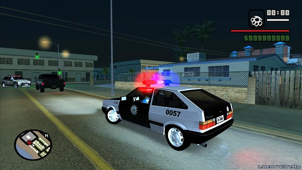 Volkswagen Gol 1989 - Полиция / GTA San Andreas