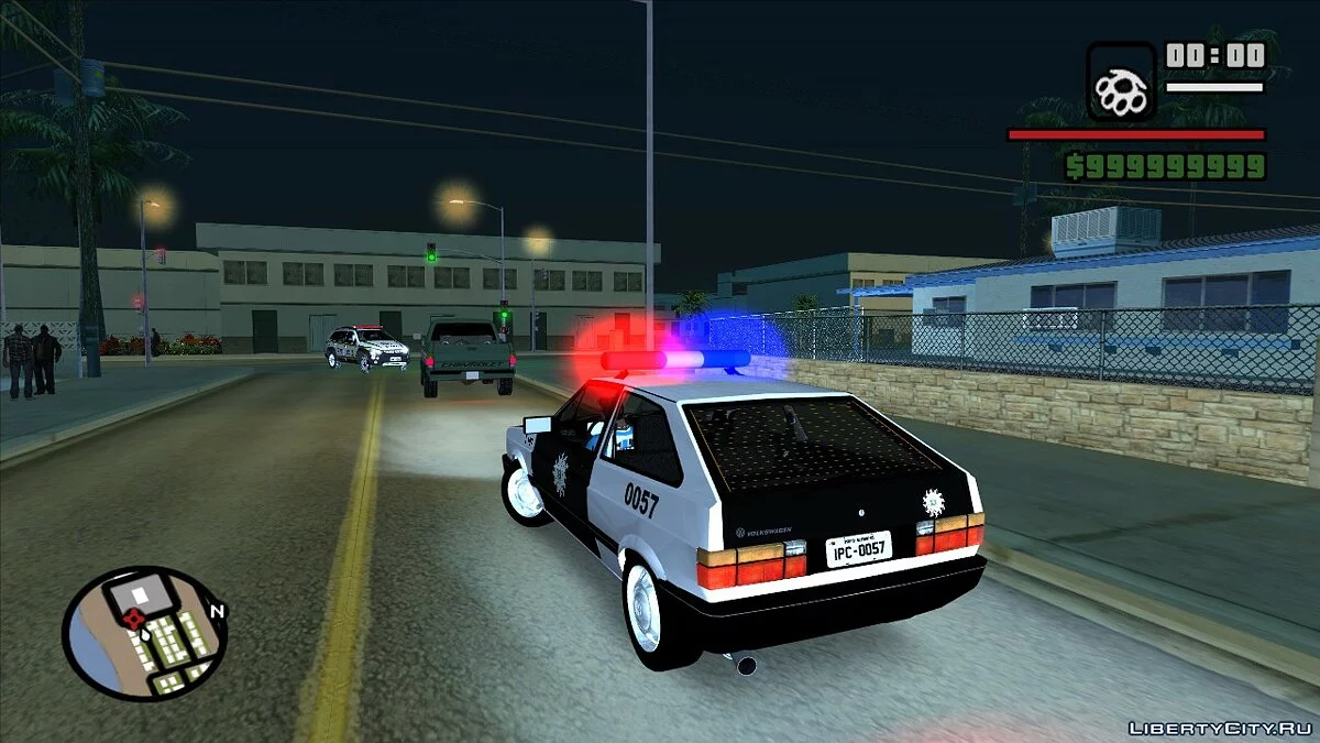 Volkswagen Gol 1989 - Полиция / GTA San Andreas