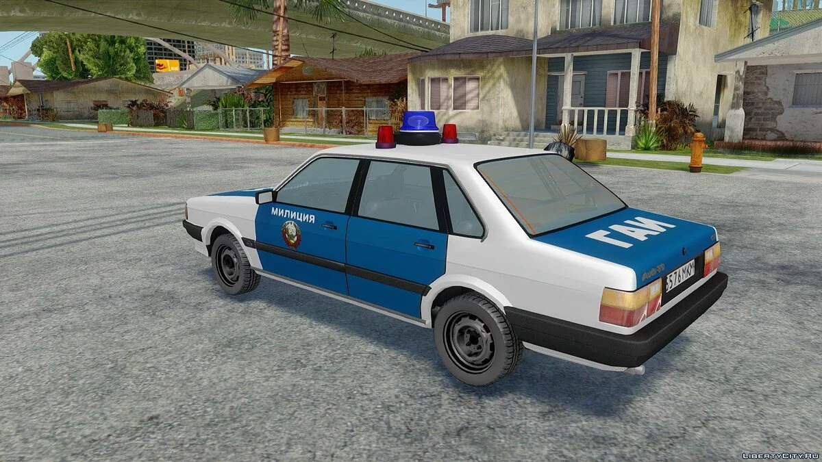Audi 80 Милиция СССР / GTA San Andreas