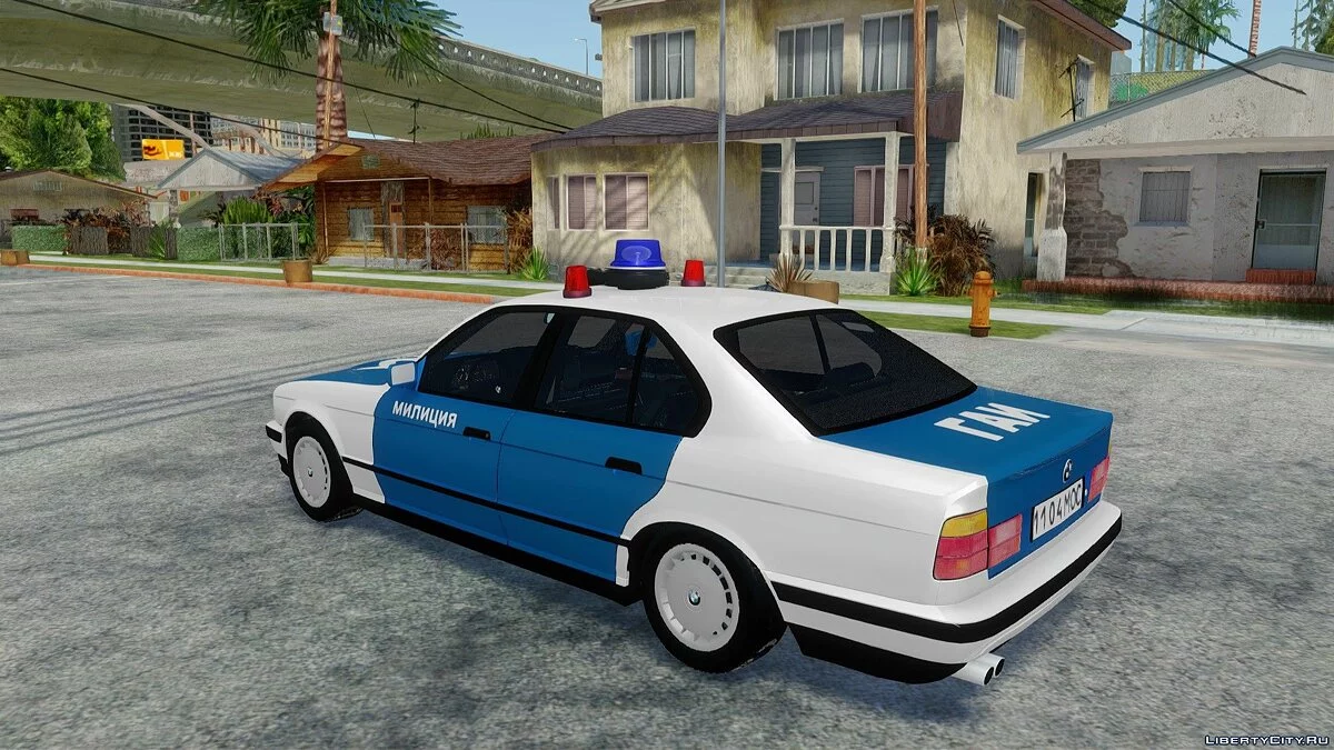 BMW 525i (E34) Милиция / GTA San Andreas