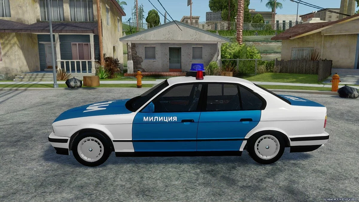 BMW 525i (E34) Милиция / GTA San Andreas