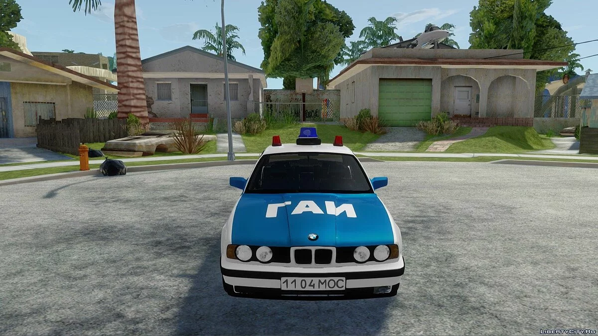 BMW 525i (E34) Милиция / GTA San Andreas