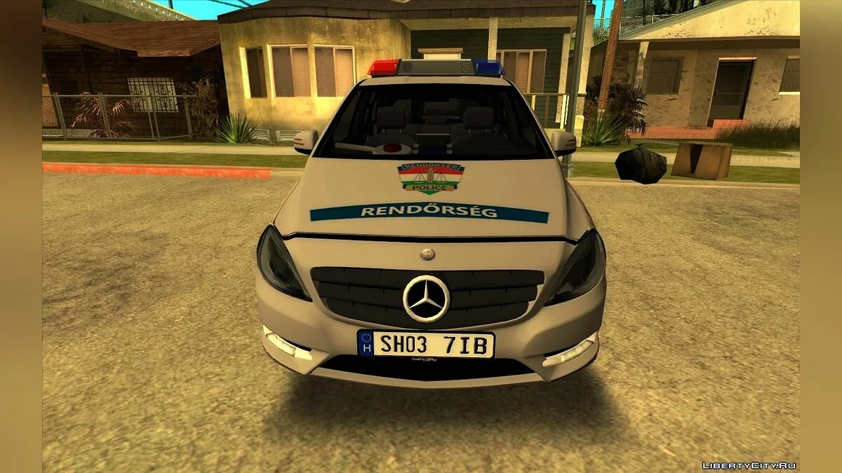 Mercedes B Class Magyar Rendőrség / GTA San Andreas