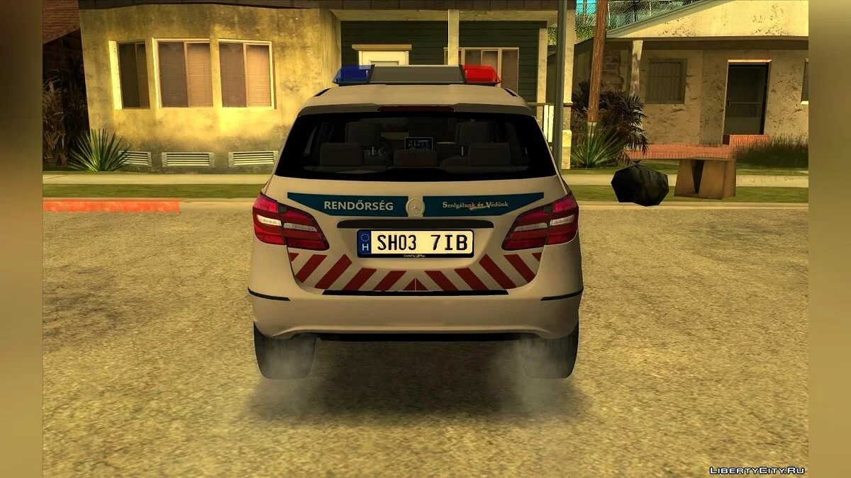 Mercedes B Class Magyar Rendőrség / GTA San Andreas