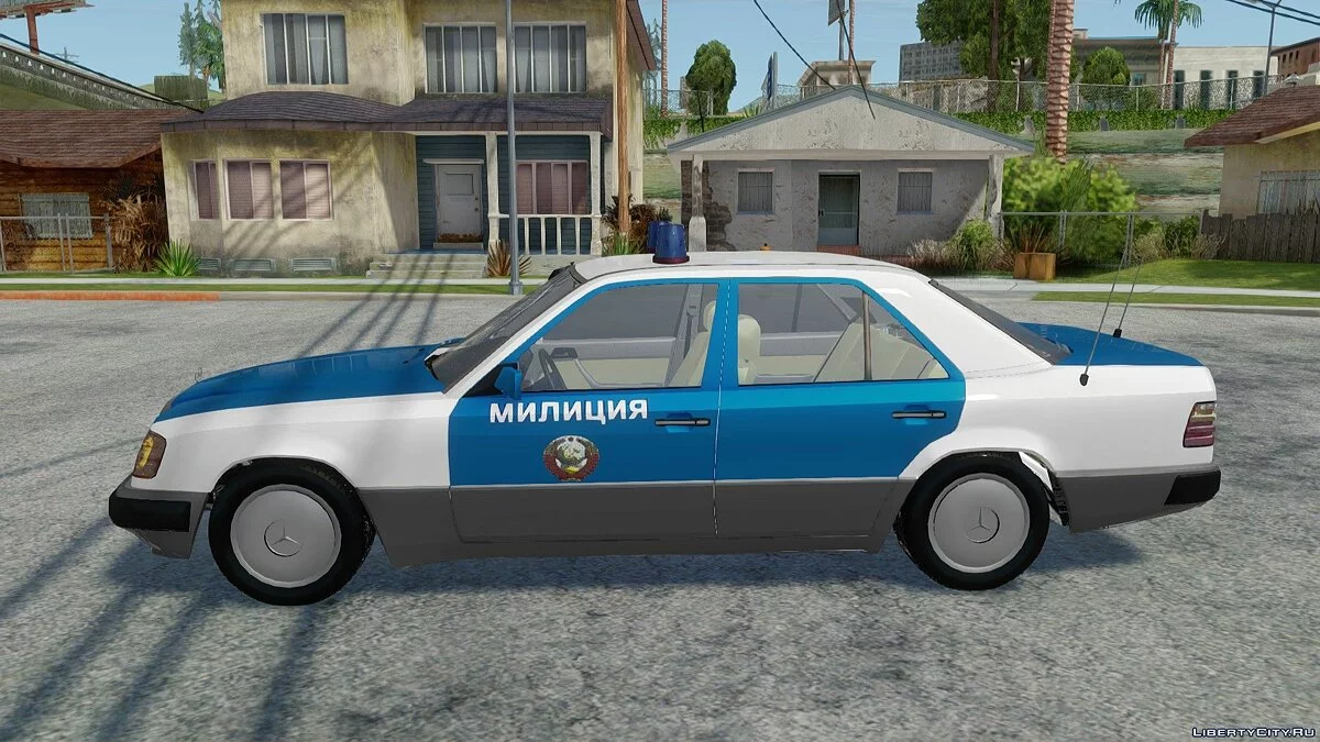 Mercedes-Benz W124 Милиция / GTA San Andreas